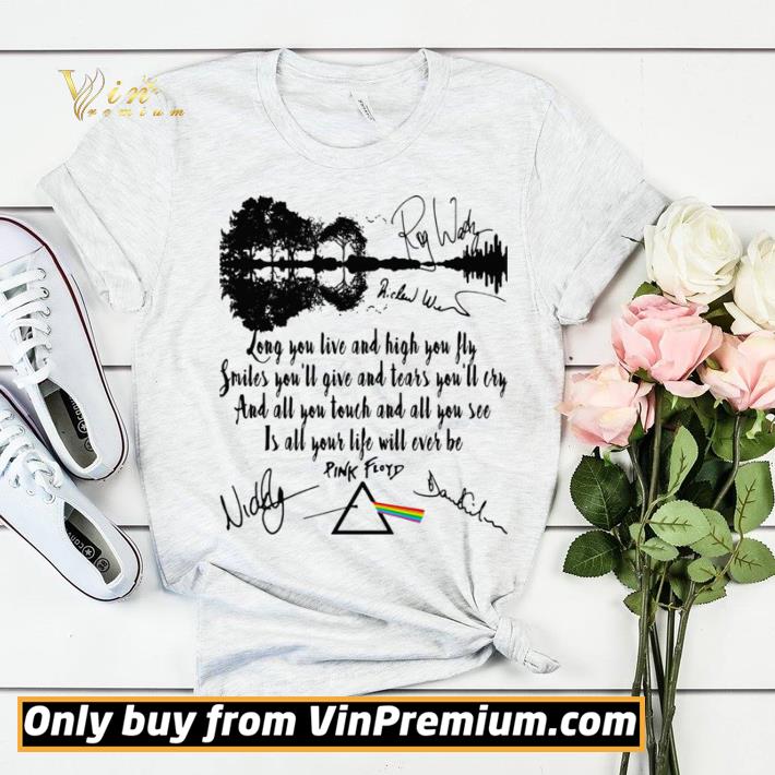 2825621d pink floyd long you live and high you fly smiles you ll give and tears you ll cry signatures shirt sweater 4 - Pink floyd long you live and high you fly smiles you’ll give and tears you’ll cry signatures shirt sweater