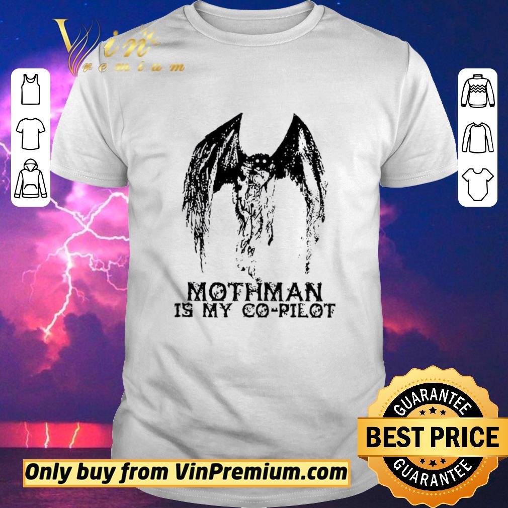Mothman Is My Co-Pilot shirt sweater