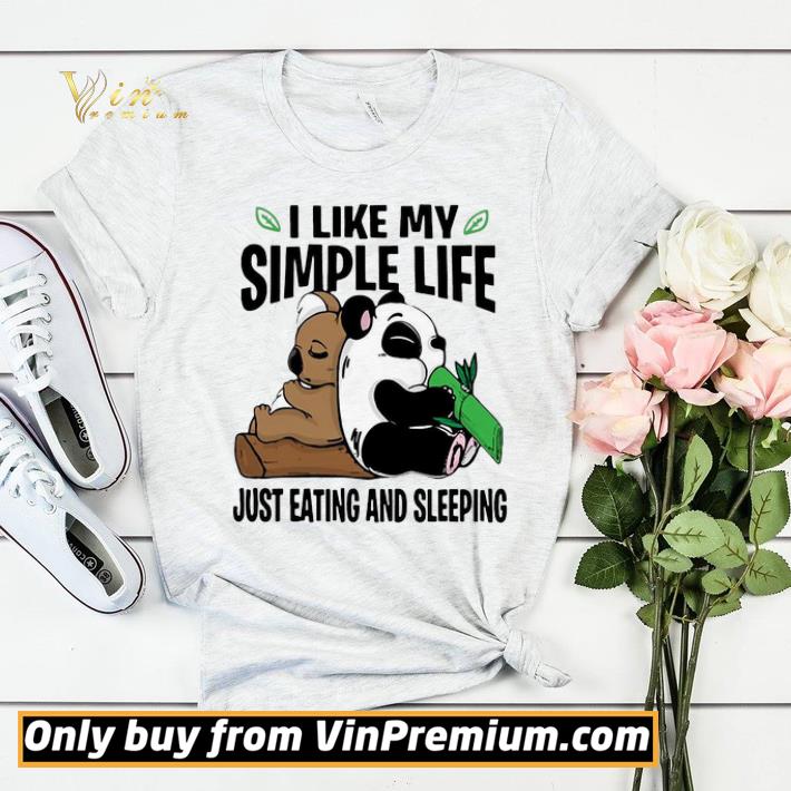336096ce panda i like my simple life just eating and sleeping shirt sweater 4 - Panda I Like My Simple Life Just Eating And Sleeping shirt sweater