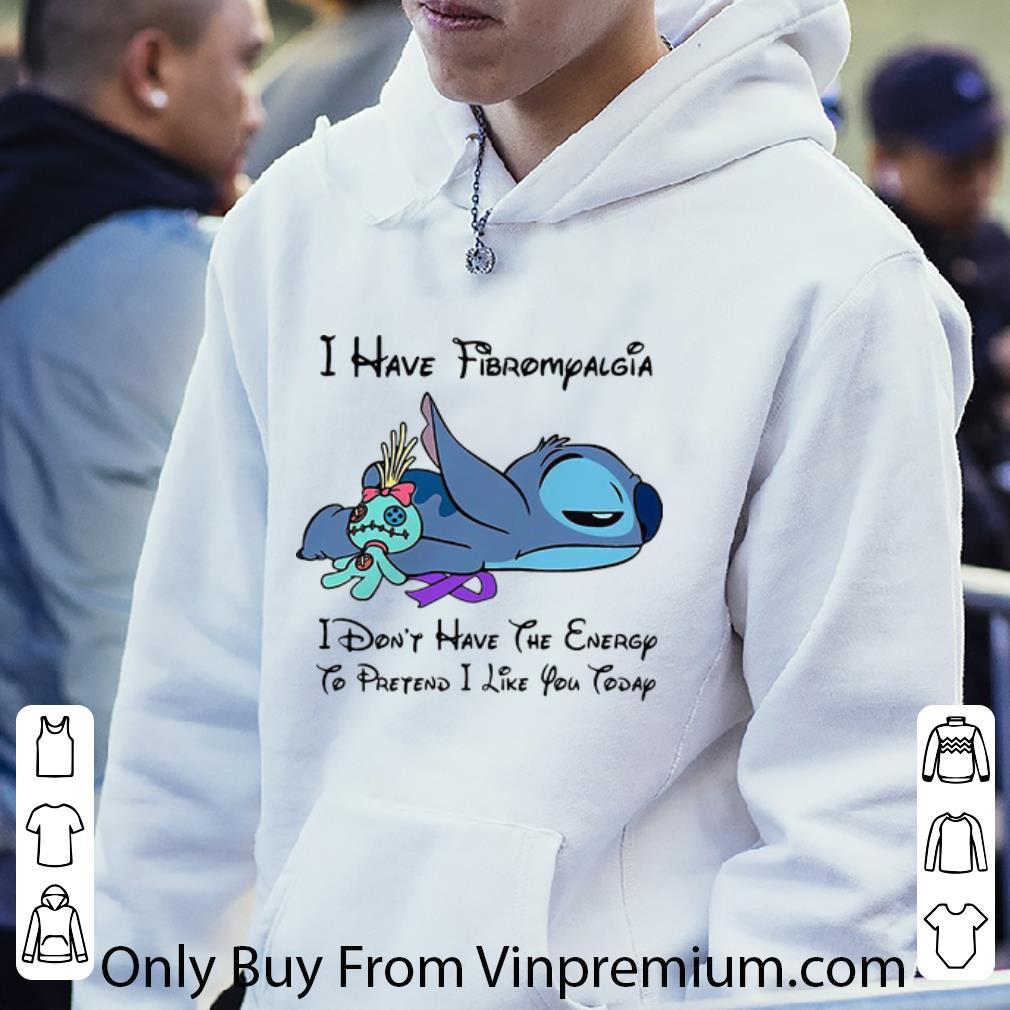 3b10f644 pretty stitch i have fibromyalgia i don t have the energy to pretend i like you today shirt 4 - Pretty Stitch I Have Fibromyalgia I Don’t Have The Energy To Pretend I Like You Today shirt