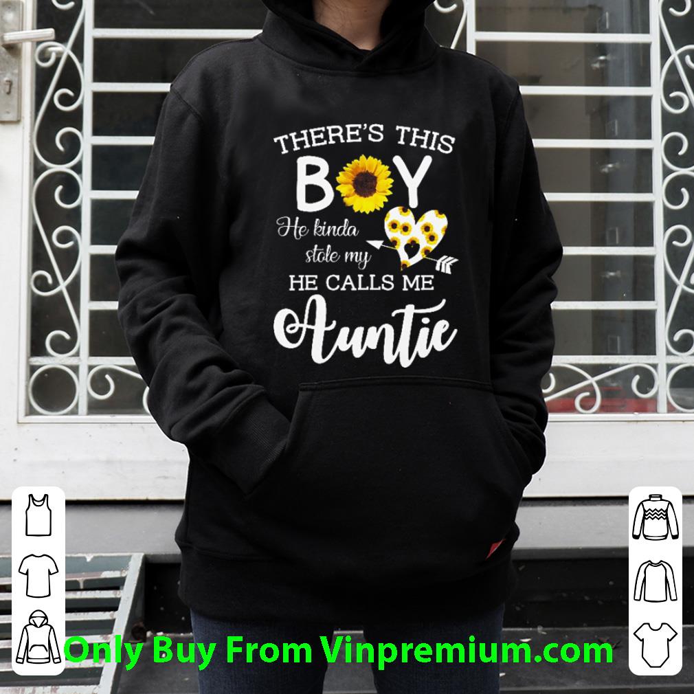 3b3daab4 premium there s this boy he kinda stole my heart and calls me auntie shirt 4 - Premium There's This Boy He Kinda Stole My Heart And Calls Me Auntie shirt