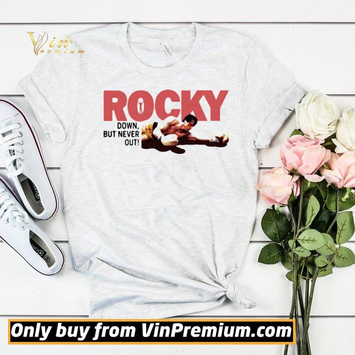 3f621648 pretty rocky down but never out shirt sweater 4 - Pretty Rocky down but never out shirt sweater