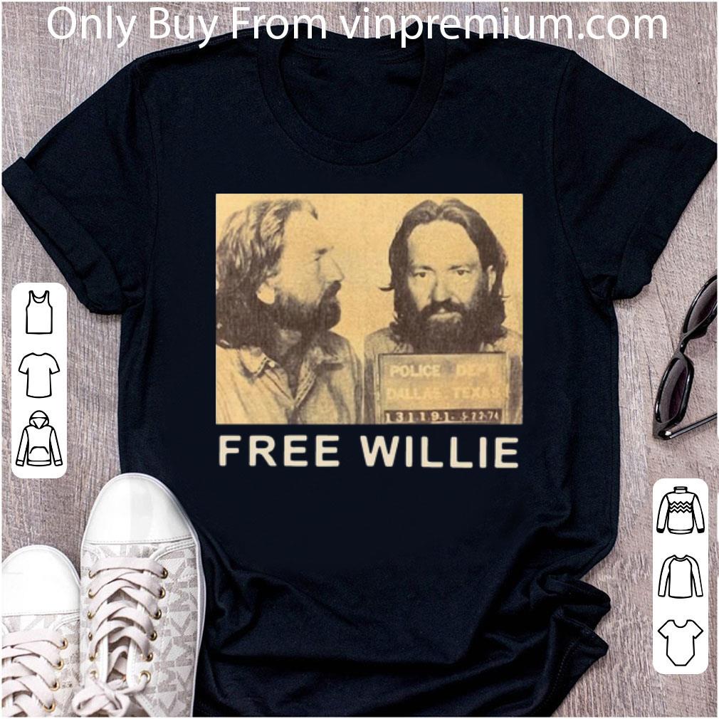 Official Willie Nelson Free Willie shirt