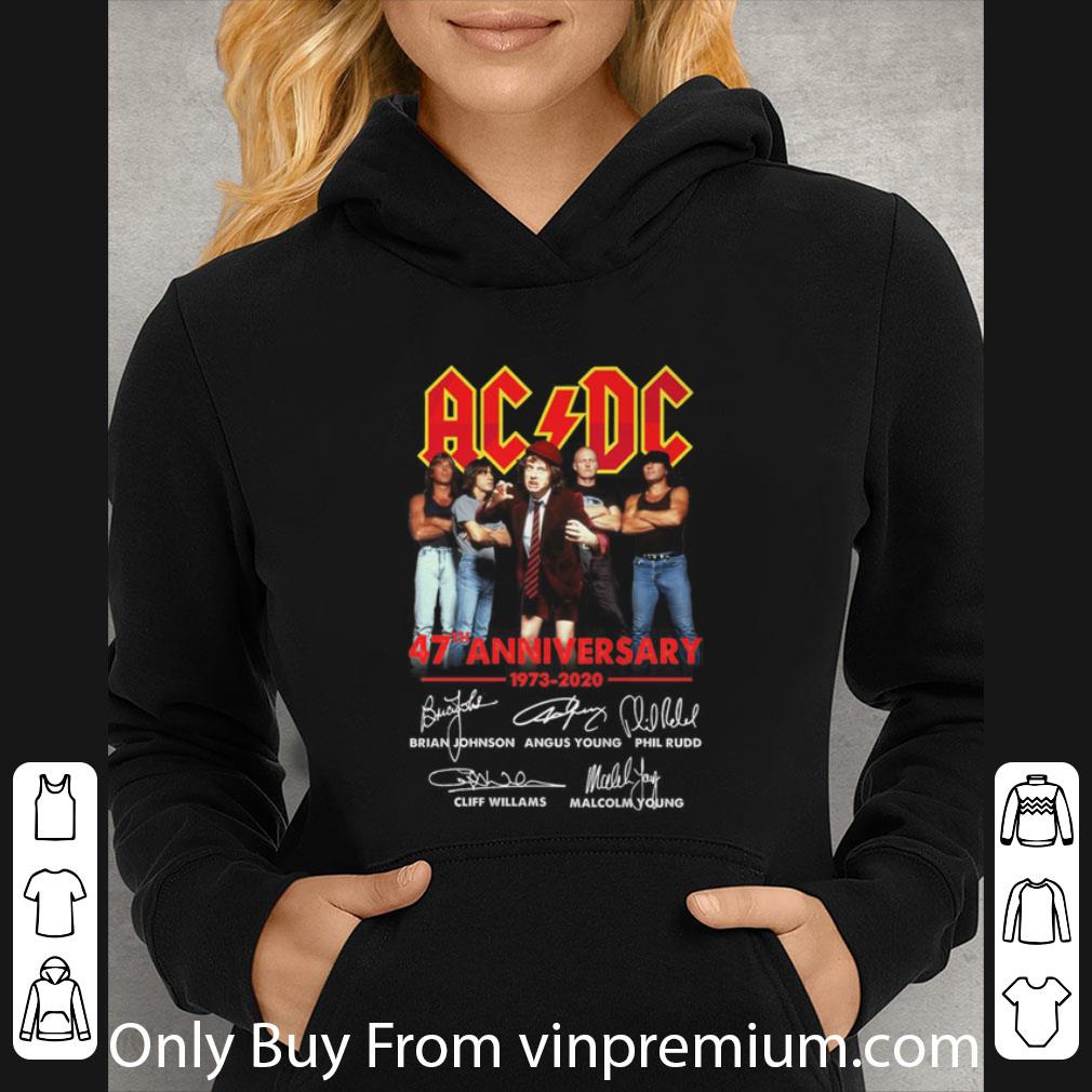 49cab3ba hot acdc 47th anniversary 1973 2020 signatures shirt 4 - Hot Acdc 47th Anniversary 1973-2020 Signatures shirt