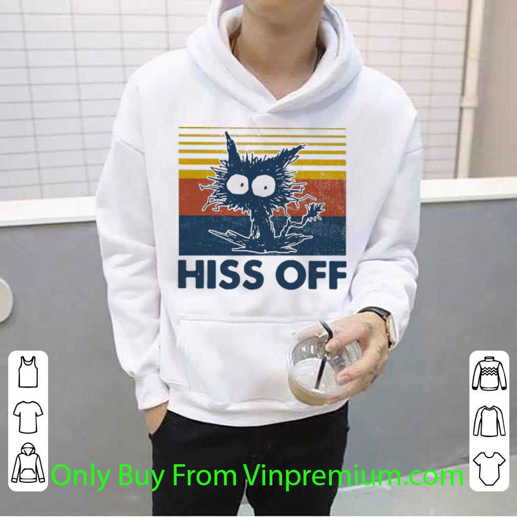 4ae8e8d1 top vintage cat hiss off shirt 4 - Top Vintage Cat Hiss Off shirt