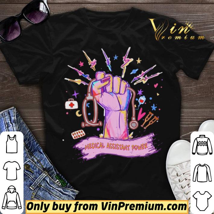 Medical assistant power shirt sweater