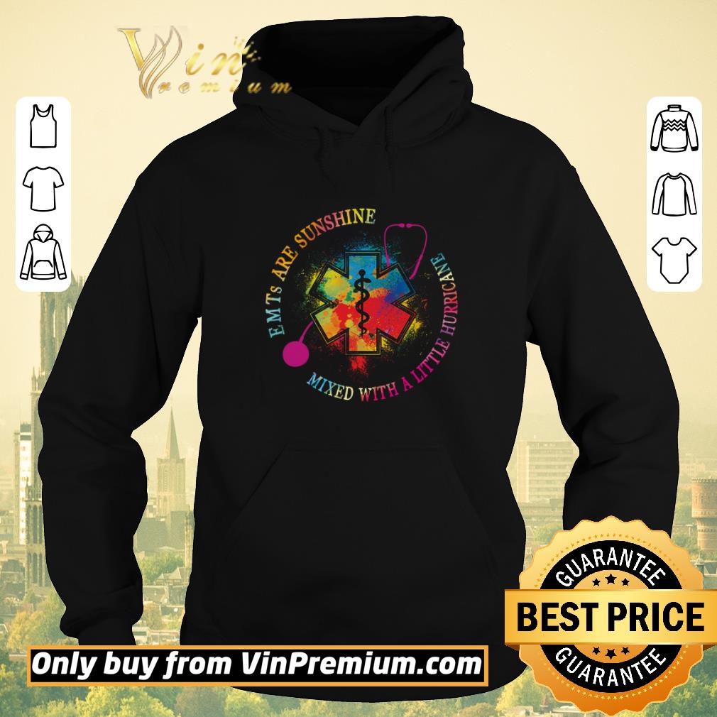 5bcbb74e emt s are sunshine mixed with a little hurricane watercolor shirt sweater 4 - Emt's Are Sunshine Mixed With A Little Hurricane Watercolor shirt sweater