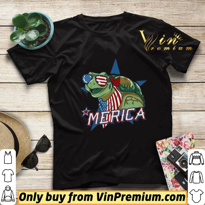 68e32651 nice turtle merica american flag shirt 4 - Nice Turtle Merica American Flag shirt