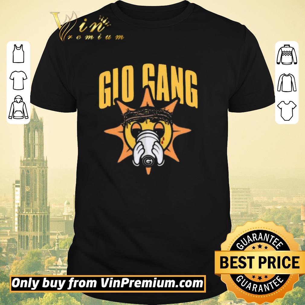 Official New Popular Chief Keef Rapper Glo Gang Men Black shirt sweater