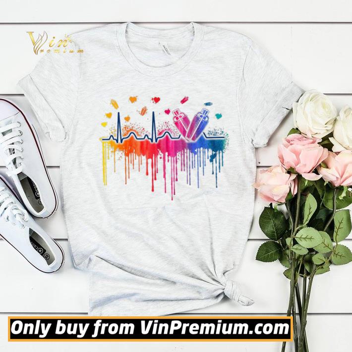 741beea7 heartbeat proud bartender watercolor shirt sweater 4 - Heartbeat Proud Bartender Watercolor shirt sweater