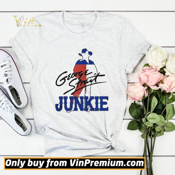 George strait junkie flag signature shirt sweater 7852347a george strait junkie flag signature shirt sweater 4 - George strait junkie flag signature shirt sweater