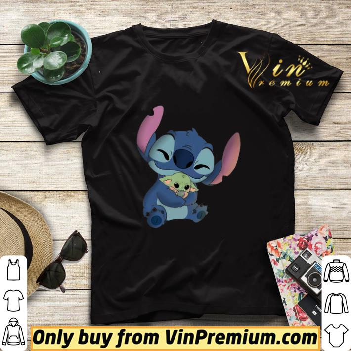 78c18615 stitch hug baby yoda shirt sweater 4 - Stitch Hug Baby Yoda shirt sweater
