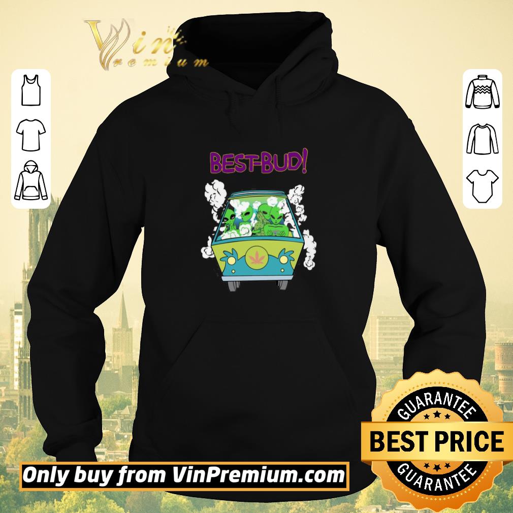 838e8847 alien driving best bud shirt sweater 4 - Alien Driving Best Bud shirt sweater