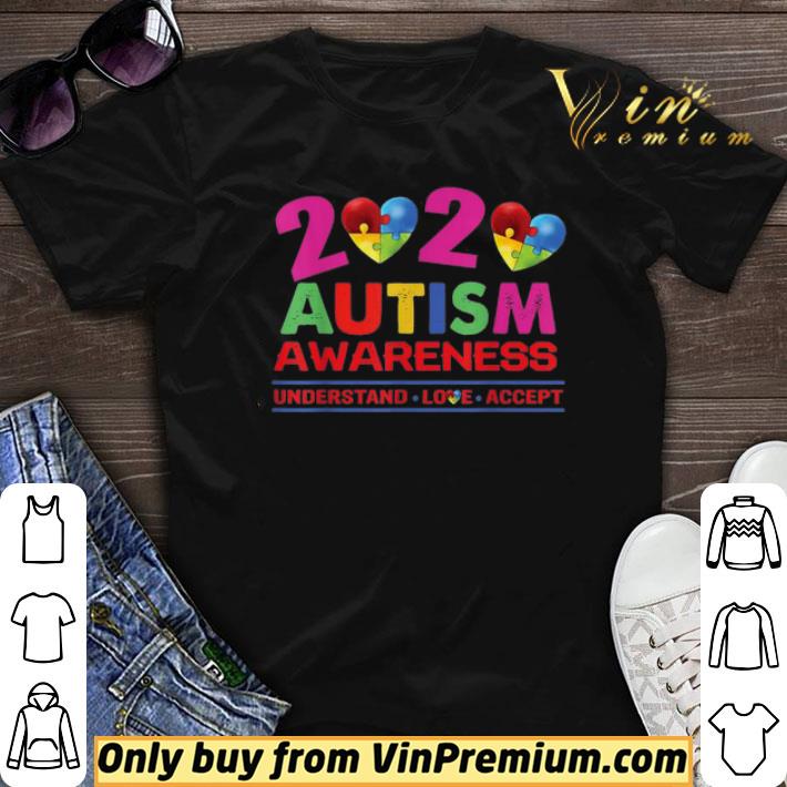 Autism Awareness Gift 2020-Understand Love Accept shirt sweater