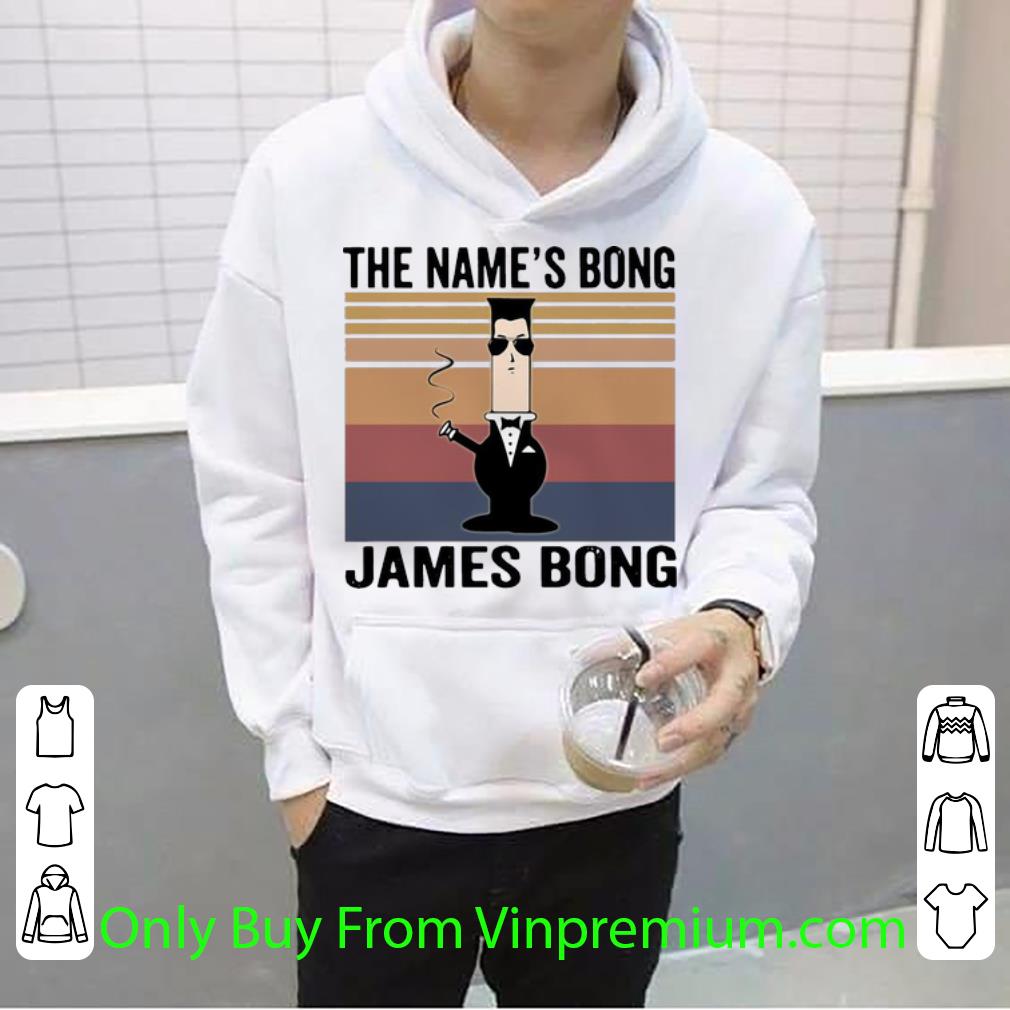 8eea1b99 great vintage the name s bong james bong shirt 4 - Great Vintage The Name’s Bong James Bong shirt