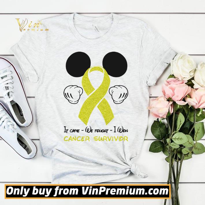 9b6d4980 mickey mouse if came we fought i won cancer survivor shirt sweater 4 - Mickey mouse if came we fought i won cancer survivor shirt sweater