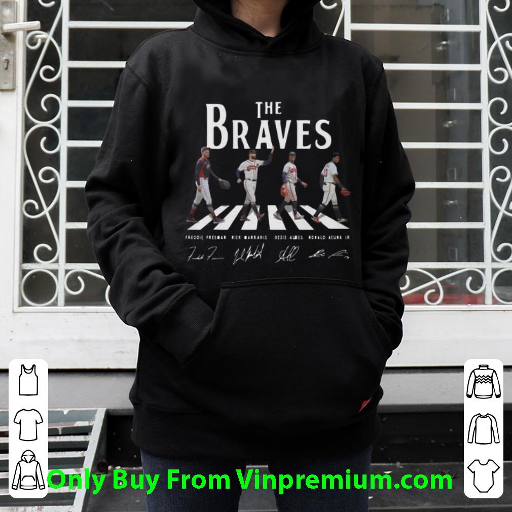 9d5df2df nice atlanta braves the braves abbey road signatures shirt 4 - Nice Atlanta Braves The Braves Abbey Road Signatures shirt