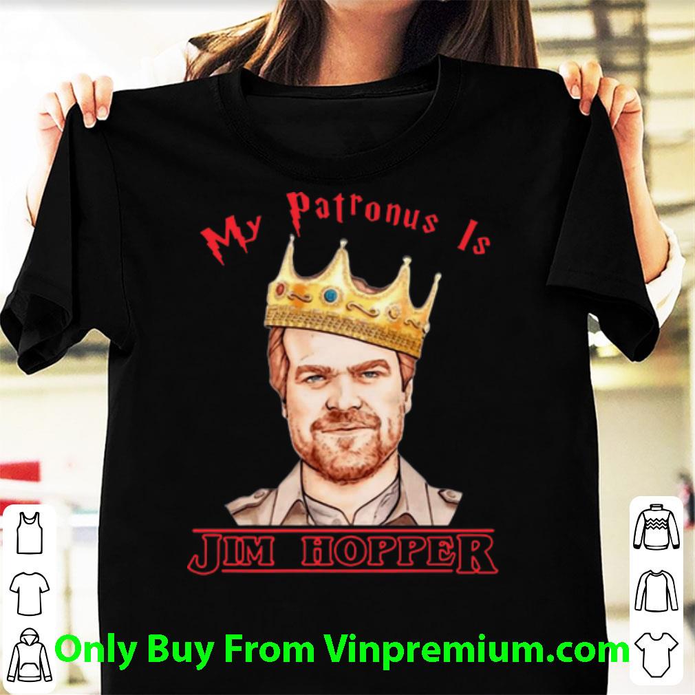 Great My Patronus Is Jim Hopper Stranger Things 3 shirt