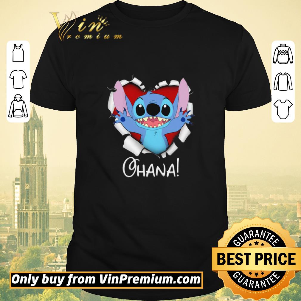 Awesome Blood insides stitch ohana heart shirt sweater