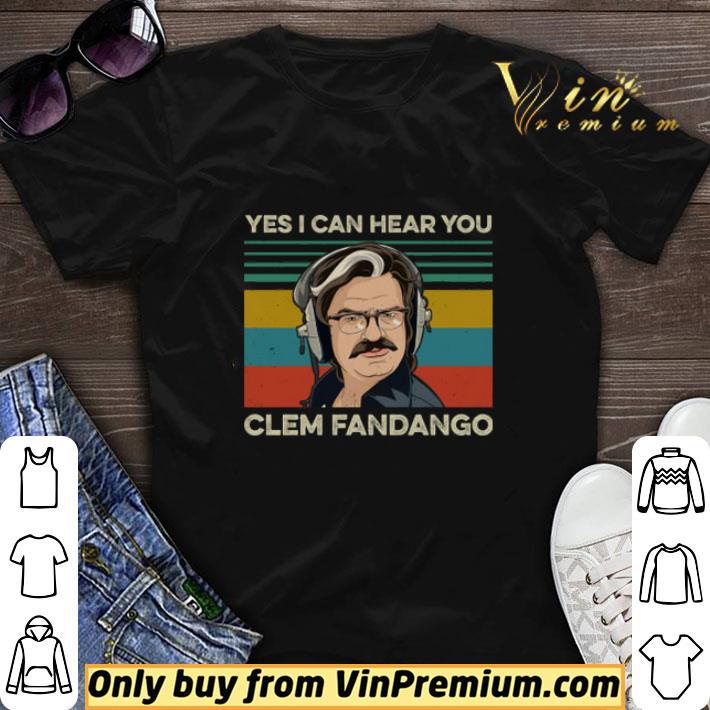 Original Toast Of London Yes I can hear you clem fandango vintage shirt sweater