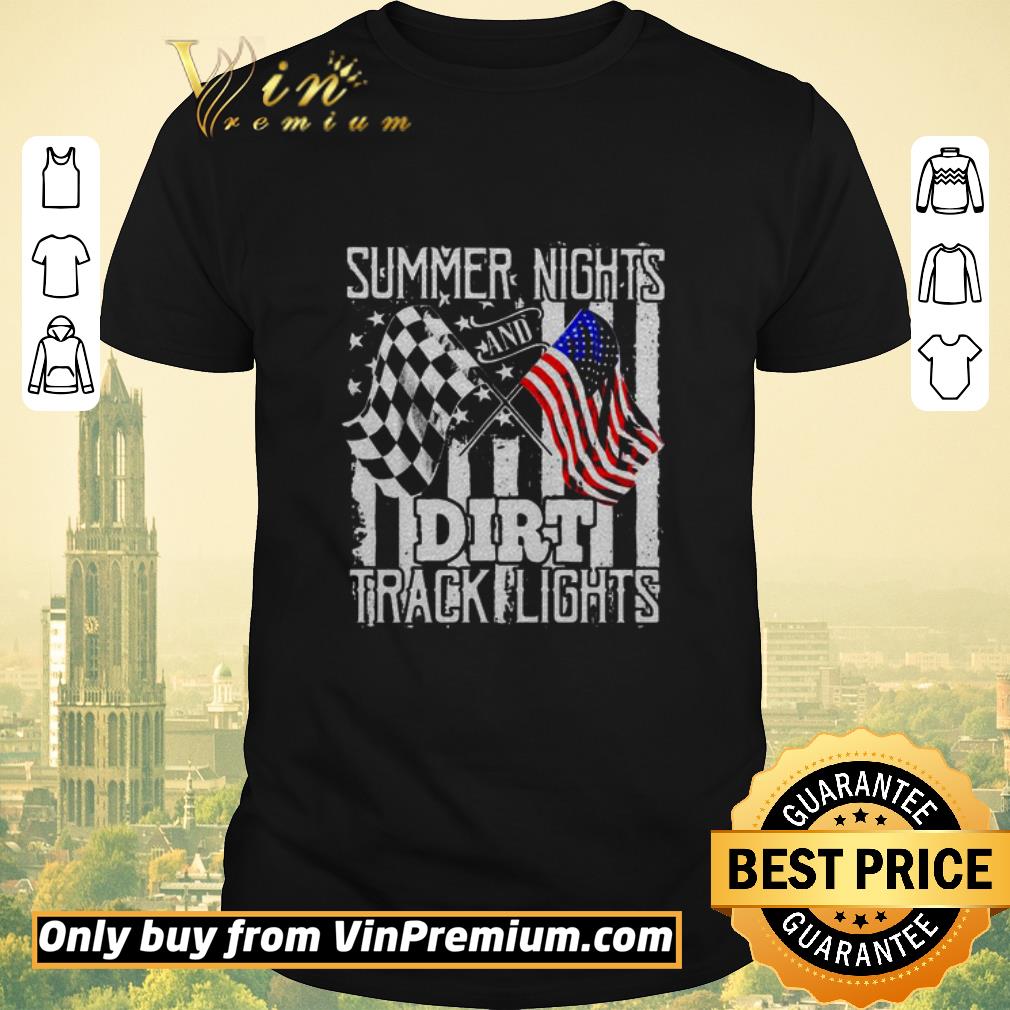 Original Summer Nights dirt track light shirt sweater