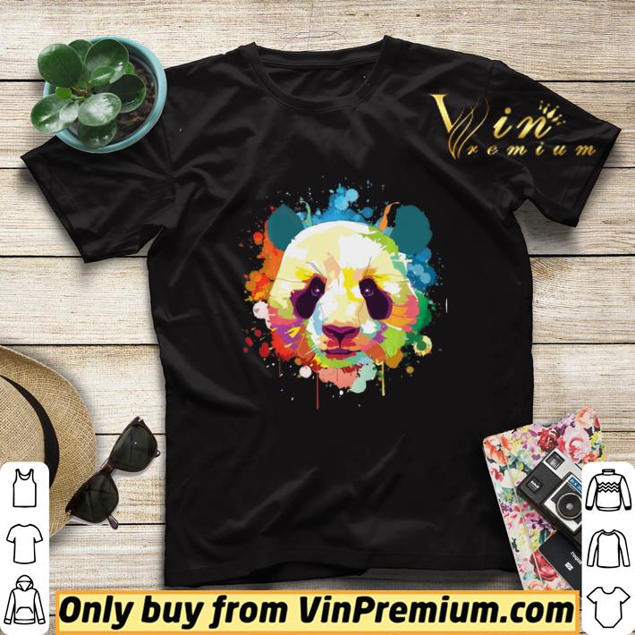 de8f8037 panda bear giant colorful plush pullover shirt sweater 4 - Panda Bear Giant Colorful Plush Pullover shirt sweater