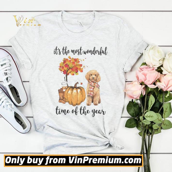 e20f7539 fall pumpkin it s the most wonderful time of the year poodle shirt sweater 4 - Fall Pumpkin It’s The Most Wonderful Time Of The Year Poodle shirt sweater