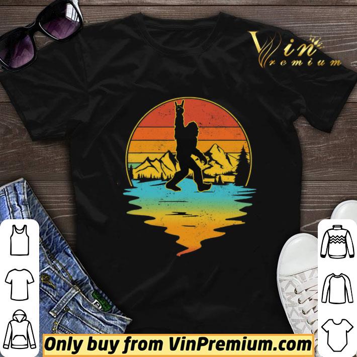 Bigfoot Rock And Roll In The Forest Vintage shirt sweater