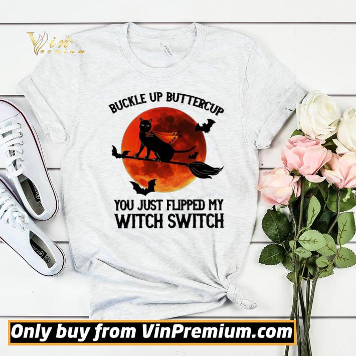 f37822ce black cat buckle up buttercup you just flipped my witch switch moon shirt sweater 4 - Black Cat Buckle Up Buttercup You Just Flipped My Witch Switch Moon shirt sweater