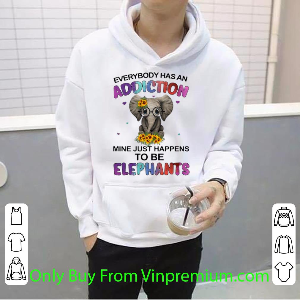 f893ae20 nice everybody has an addiction mine just happens to be elephants shirt 4 - Nice Everybody Has An Addiction Mine Just Happens To Be Elephants shirt