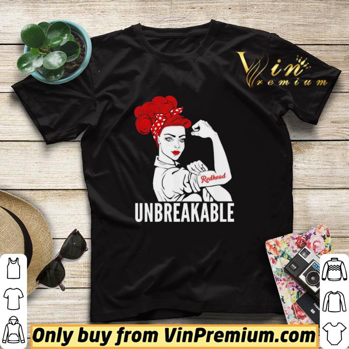 fdbcdfc9 strong woman tattoo redhead girl unbreakable shirt sweater 4 - Strong Woman tattoo Redhead Girl unbreakable shirt sweater