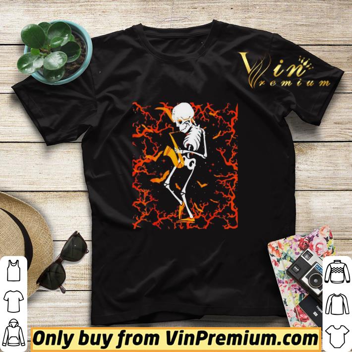 10379b07 skeleton playing saxophone halloween shirt sweater 4 - Skeleton playing saxophone halloween shirt sweater