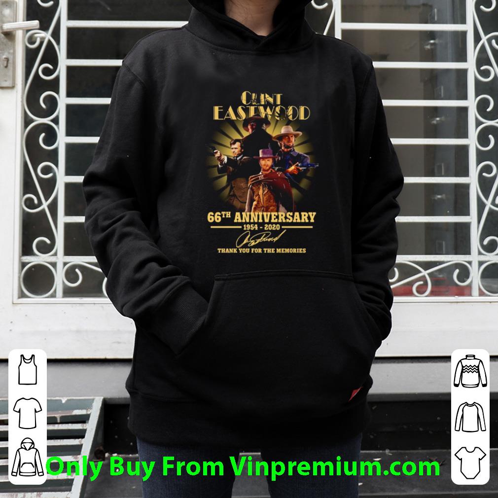 Official Clint Eastwood 66th Anniversary 1954-2020 Signed Thank You For The Memories shirt 1728e669 official clint eastwood 66th anniversary 1954 2020 signed thank you for the memories shirt 4 - Official Clint Eastwood 66th Anniversary 1954-2020 Signed Thank You For The Memories shirt