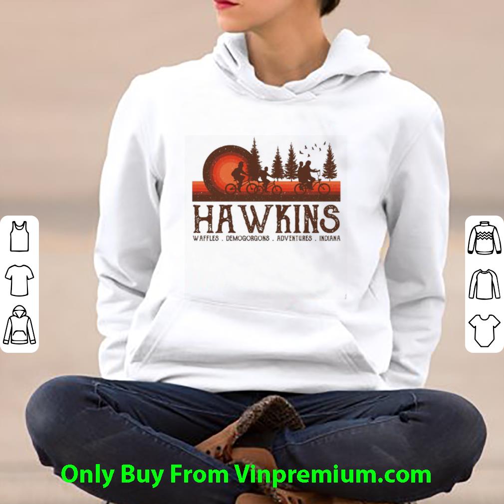 23202f87 hot hawkins waffles demogorgons adventures indiana stranger things shirt 4 - Hot Hawkins Waffles Demogorgons Adventures Indiana Stranger Things shirt