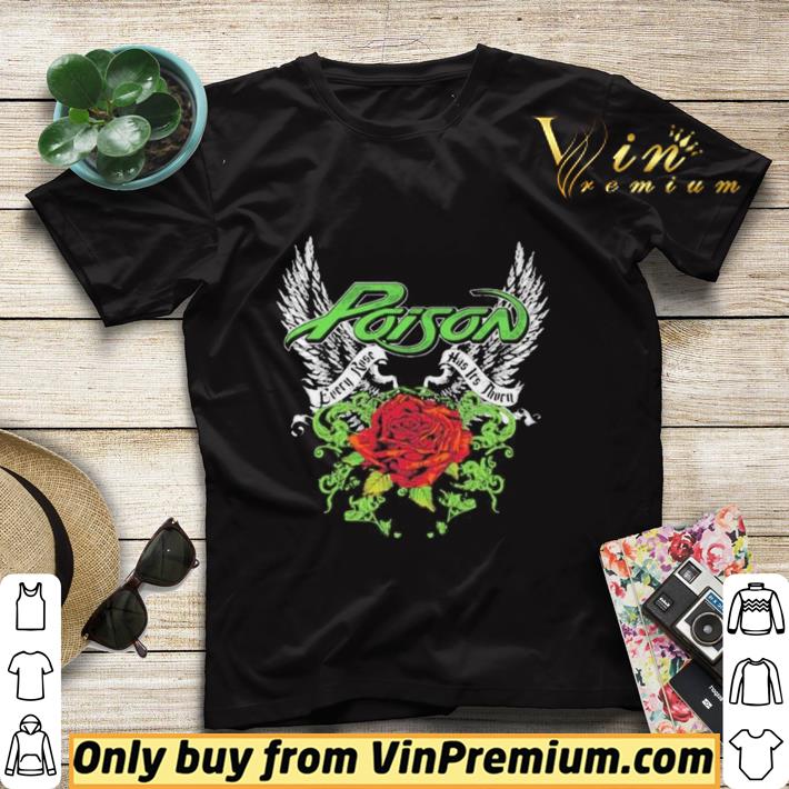261595e9 premium poison the rose logo shirt sweater 4 - Premium Poison the rose logo shirt sweater