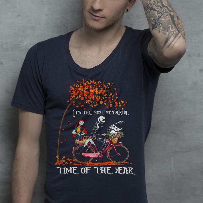 Jack Skellington and Sally It’s The Wonderful Time Of The Year Shirt 2ade3774 jack skellington and sally it s the wonderful time of the year shirt 4 - Jack Skellington and Sally It’s The Wonderful Time Of The Year Shirt