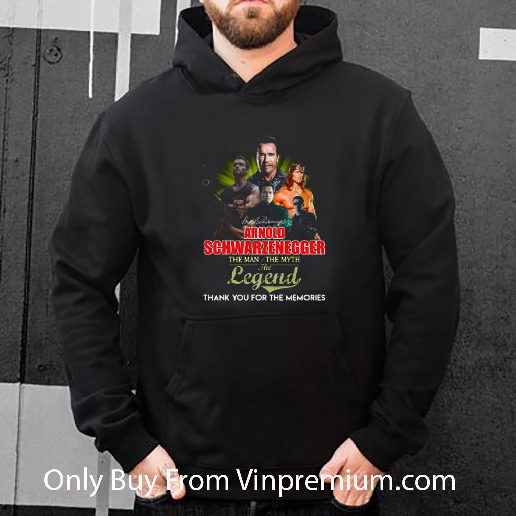 2c171519 nice arnold schwarzenegger the man the myth the legend thank you for the memories signature shirt 4 - Nice Arnold Schwarzenegger The Man The Myth The Legend Thank You For The Memories Signature shirt