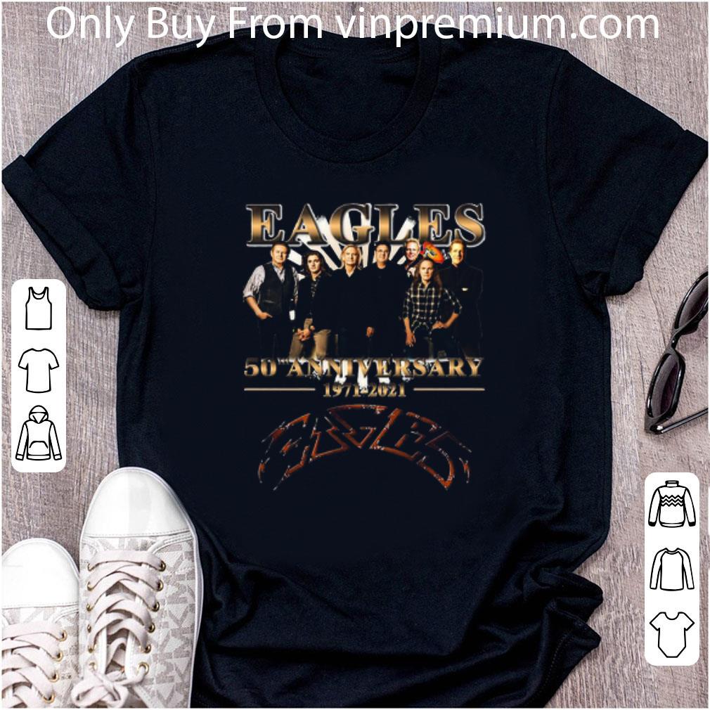 Awesome Band Eagles 50th Anniversary 1971-2021 shirt