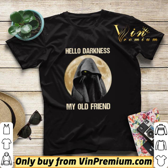 3b047b26 black cat hello darkness my old friend moon shirt sweater 4 - Black Cat Hello Darkness My Old Friend Moon shirt sweater
