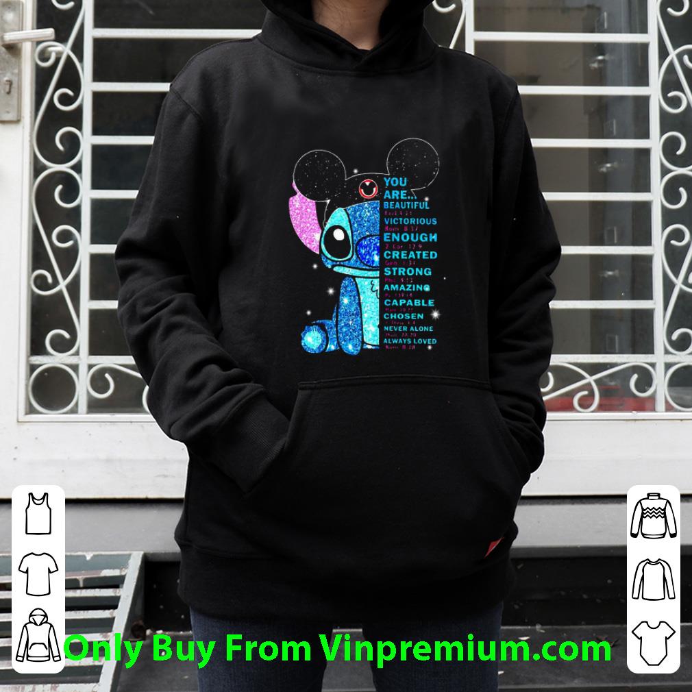 42225563 hot mickey mashup stitch you are beautiful victorious enough created strong shirt 4 - Hot Mickey Mashup Stitch You Are Beautiful Victorious Enough Created Strong shirt