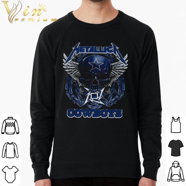 4afee9e9 premium skull metallic cowboys shirt sweater 4 - Premium Skull Metallic Cowboys shirt sweater