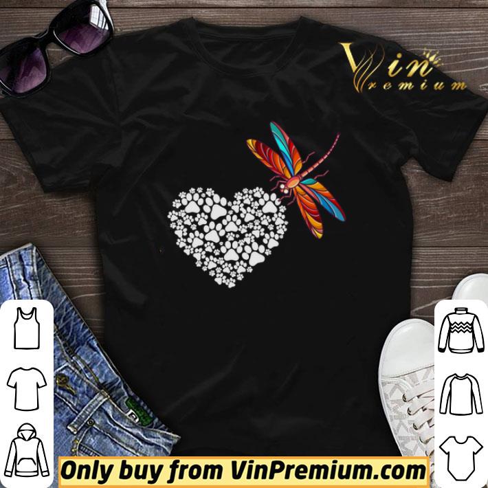 Dragonfly Paw Love shirt sweater