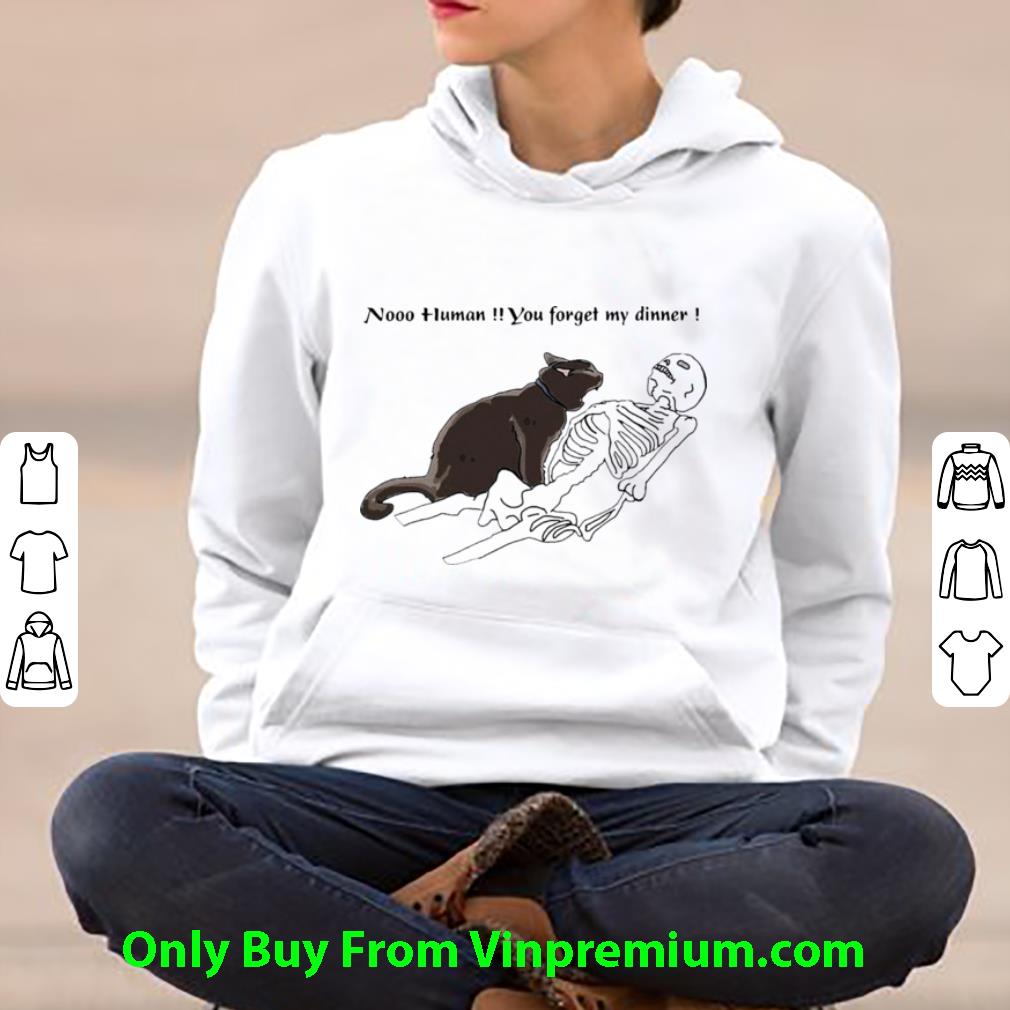 5d97c221 pretty black cat nooo human you forget my dinner halloween shirt 4 - Pretty Black Cat Nooo Human You Forget My Dinner Halloween shirt