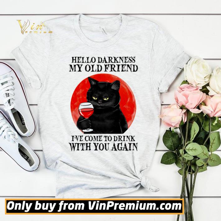 Official Cat hello darkness my old friend I’ve come to drink with you again shirt sweater 659643f7 official cat hello darkness my old friend i ve come to drink with you again shirt sweater 4 - Official Cat hello darkness my old friend I’ve come to drink with you again shirt sweater