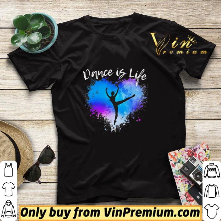 665bf377 girl ballet dancer is life heart shirt sweater 4 - Girl Ballet Dancer Is Life Heart shirt sweater