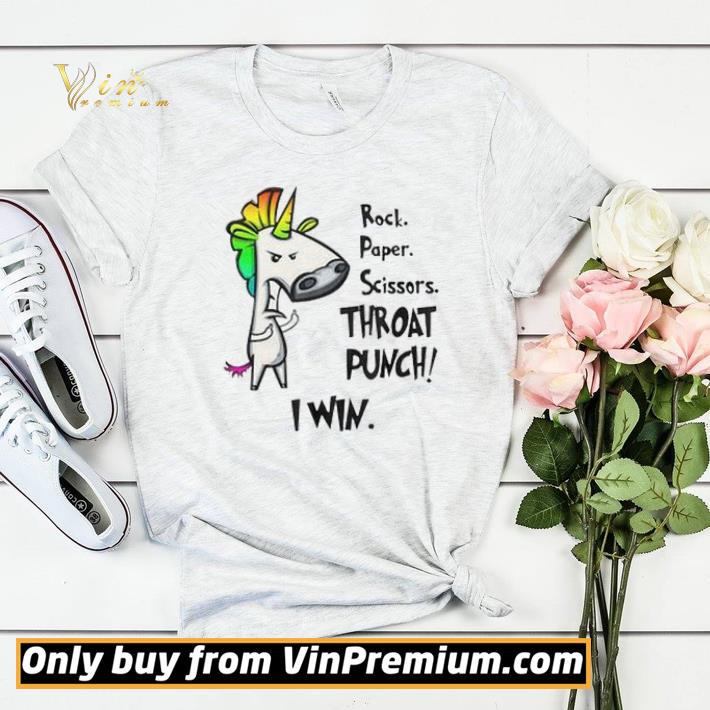 67806a04 nice rock paper scissors throat punch i win unicorn shirt sweater 4 - Nice Rock Paper Scissors Throat Punch I Win Unicorn shirt sweater
