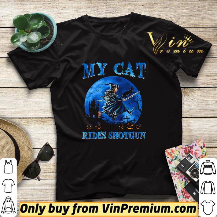 77188d9e witch my cat rides shotgun shirt sweater 4 - Witch my Cat rides shotgun shirt sweater