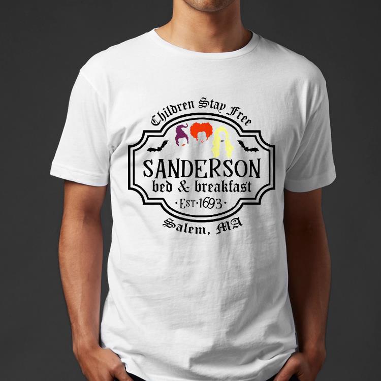 7878536e hocus pocus children stay free sanderson bed and breakfast east 1693 salem shirt 4 - Hocus Pocus Children Stay Free Sanderson Bed And Breakfast East 1693 Salem Shirt