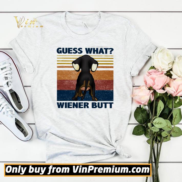 8ac394a6 dachshund guess what wiener butt vintage shirt sweater 4 - Dachshund guess what wiener butt vintage shirt sweater