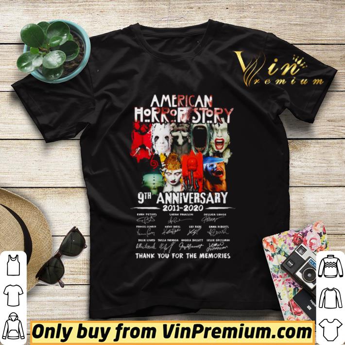 American Horror Story 9th anniversary 2011 2020 thank you for the memories shirt sweater a9d9a8fb american horror story 9th anniversary 2011 2020 thank you for the memories shirt sweater 4 - American Horror Story 9th anniversary 2011 2020 thank you for the memories shirt sweater